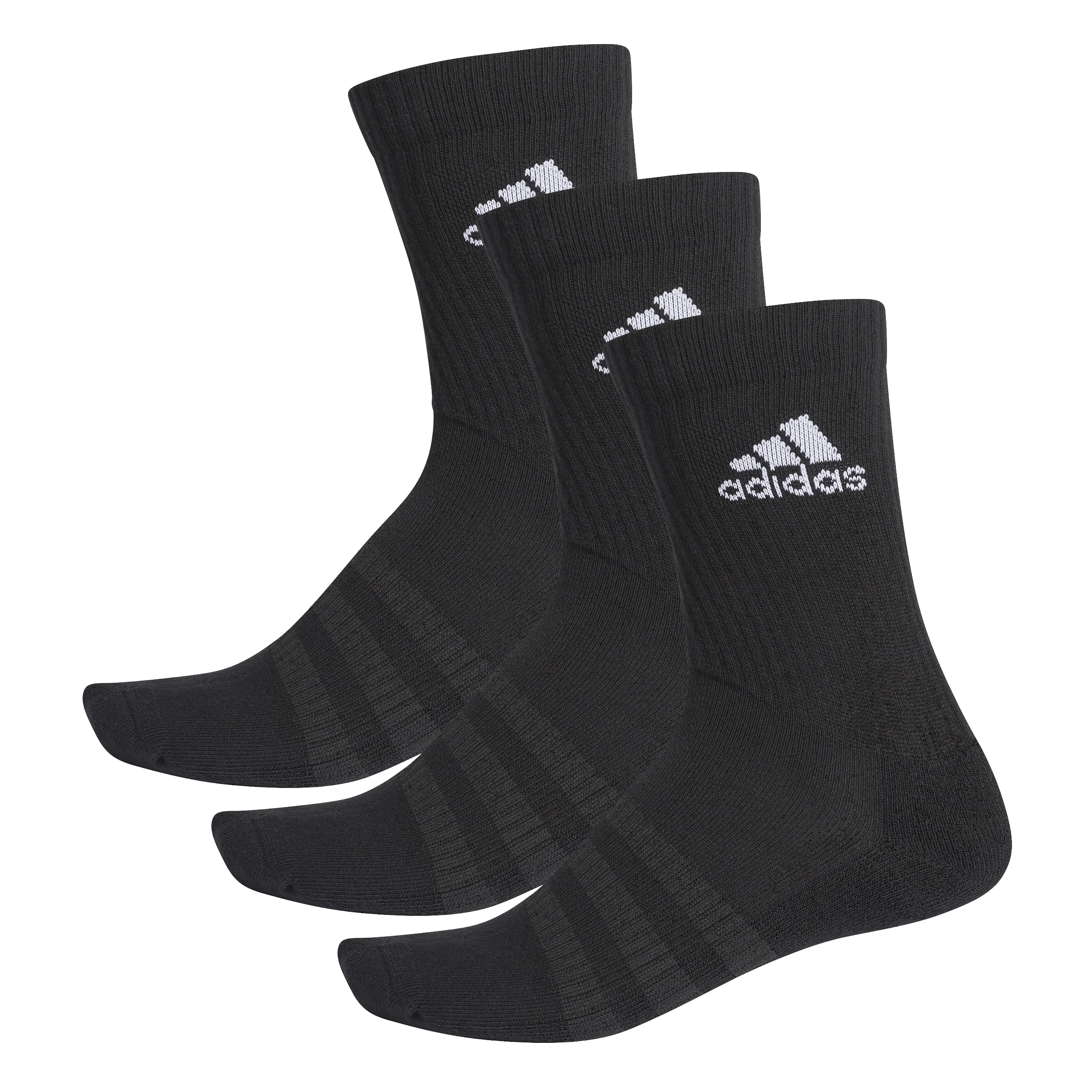 3 Pack Cushioned Crew Socks