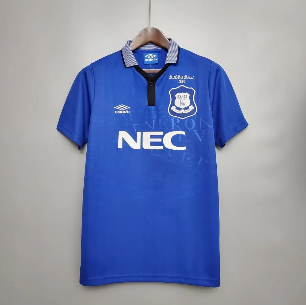 94/95 Everton Home Kit