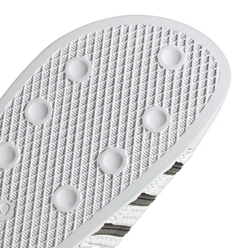 Adidas Mens Adilette Slippers - White