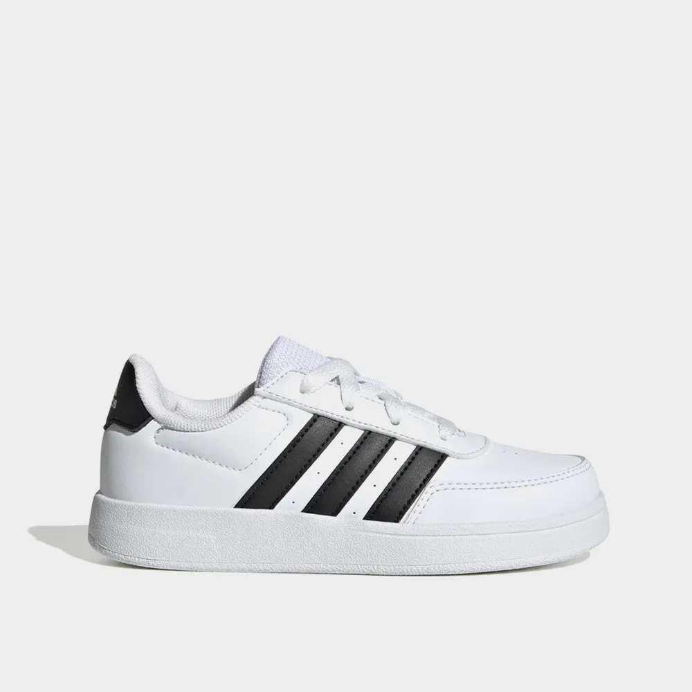 Adidas Youth Breaknet 2.0 Sneaker White/black _ 182679 _ White