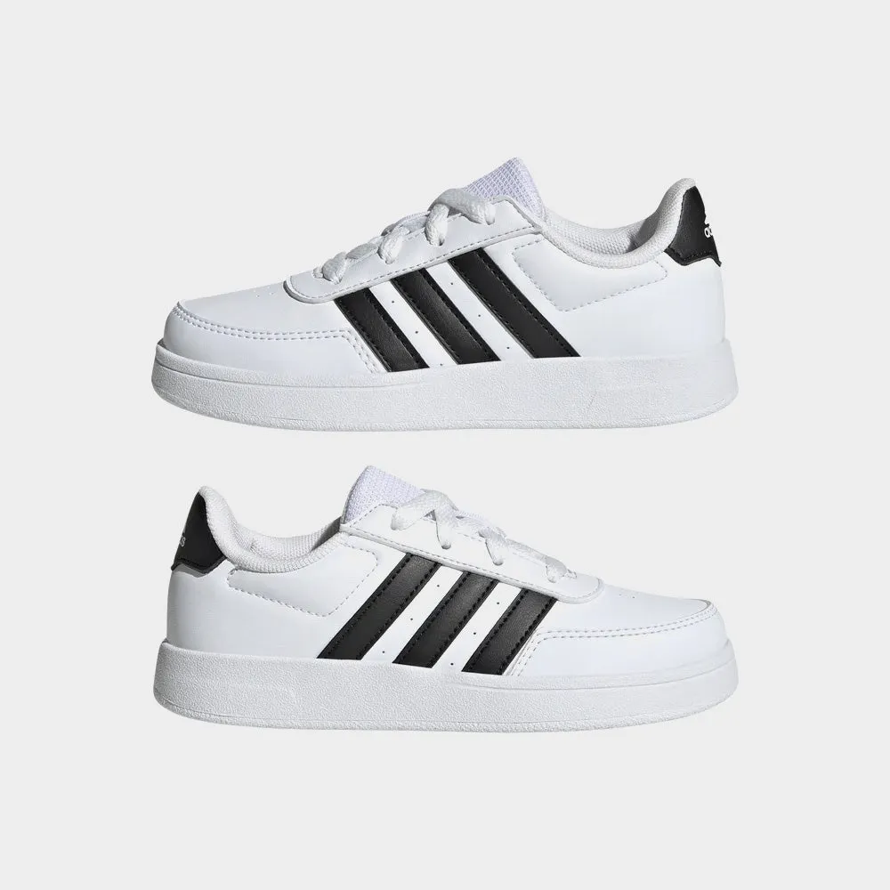 Adidas Youth Breaknet 2.0 Sneaker White/black _ 182679 _ White