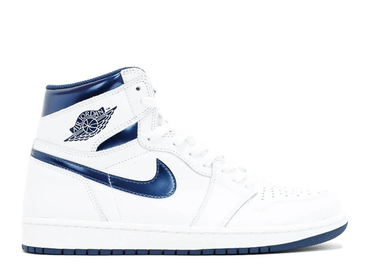 Air Jordan 1 Retro High Metallic Navy