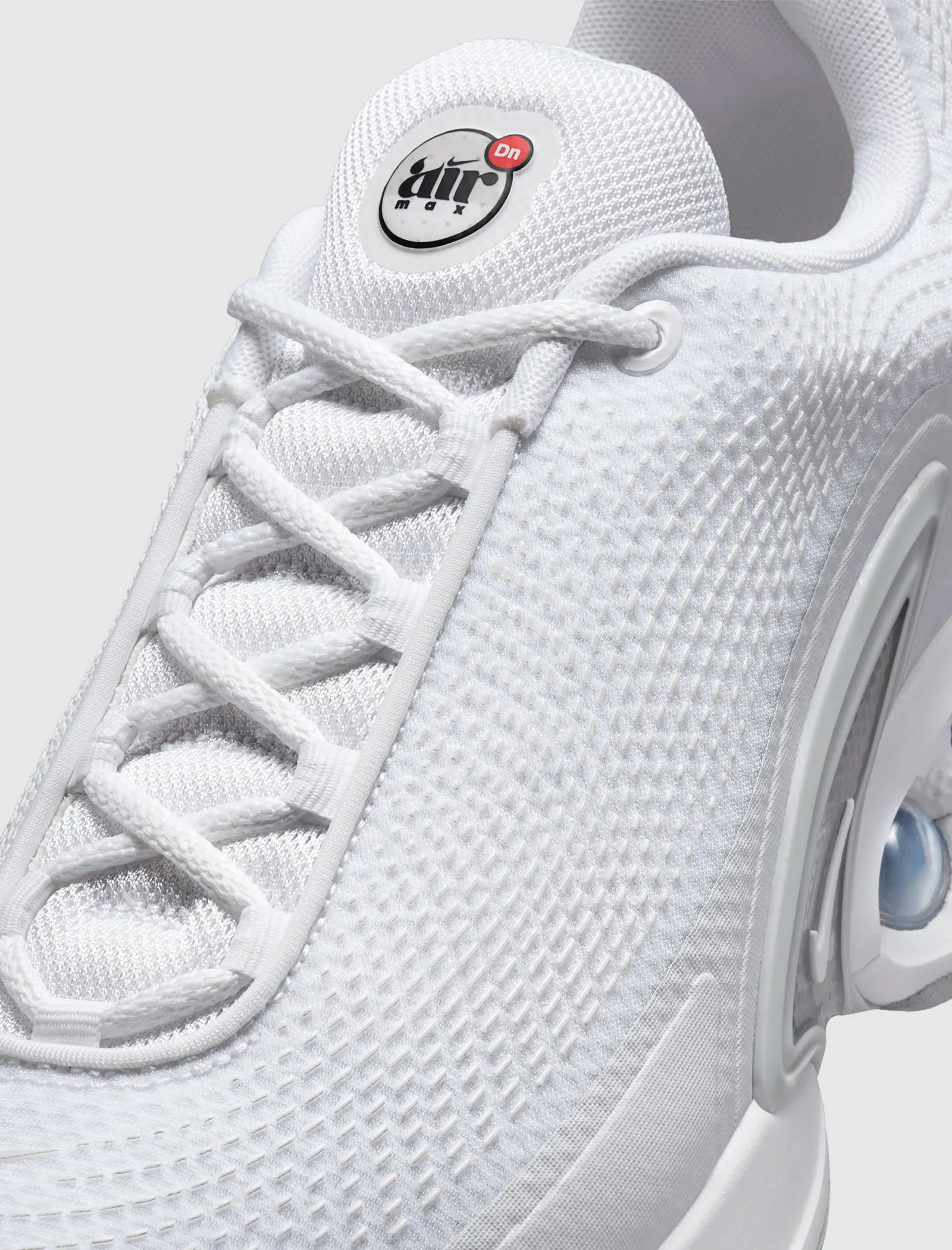 AIR MAX DN "WHITE/METALLIC SILVER"