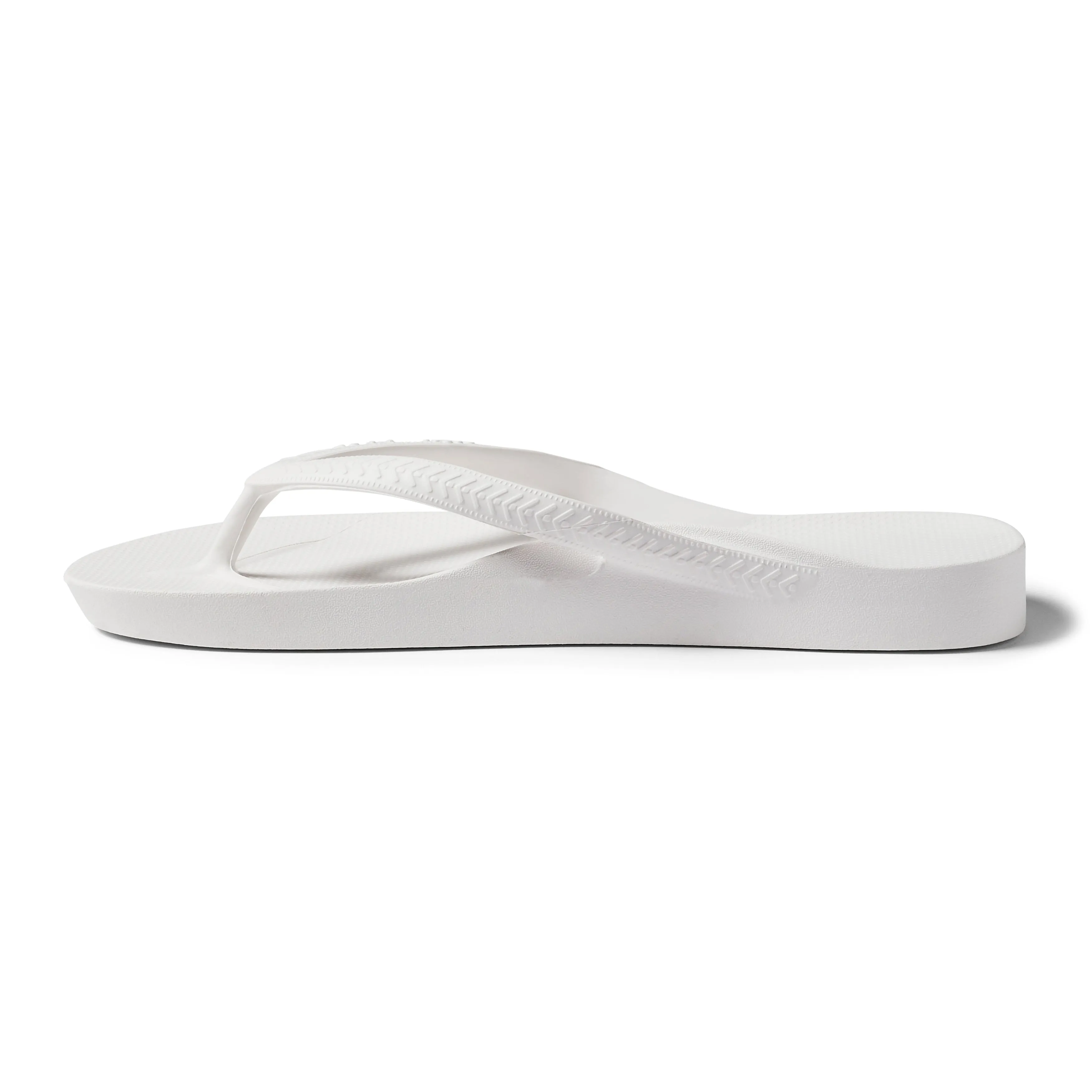 Arch Support Flip Flops - Classic - White