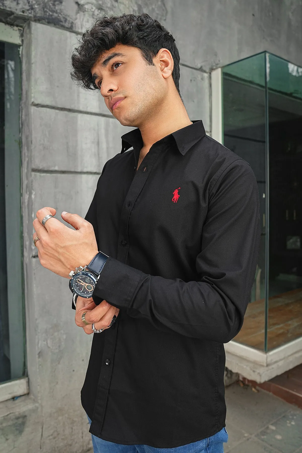 Black Casual Shirt