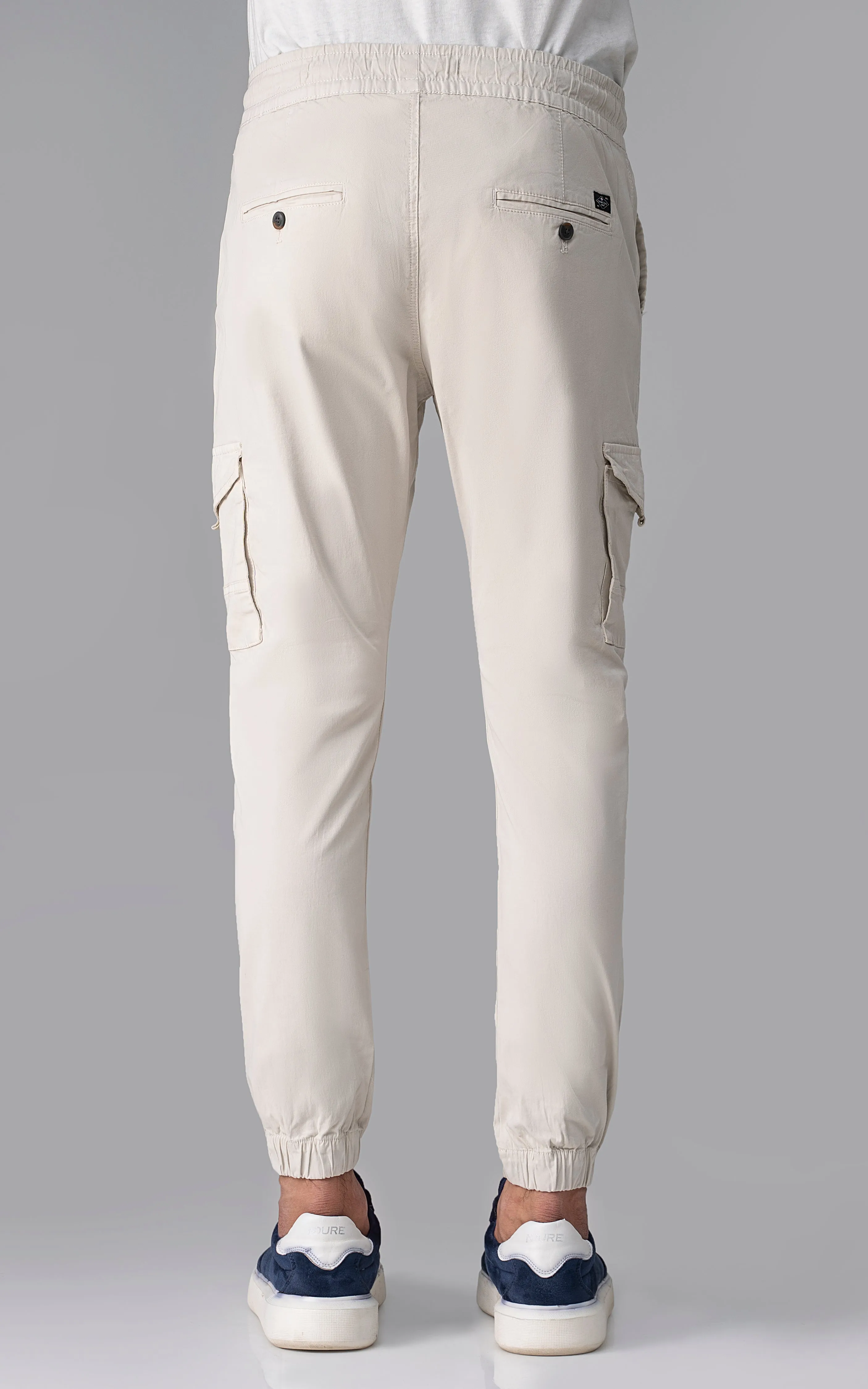 CARGO JOGGER TROUSER BEIGE