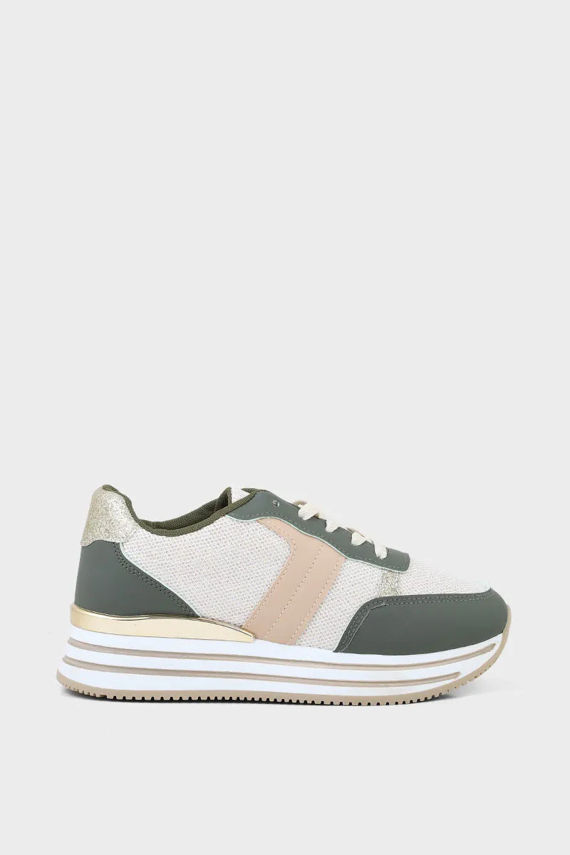 Casual Sneakers I57075-Green