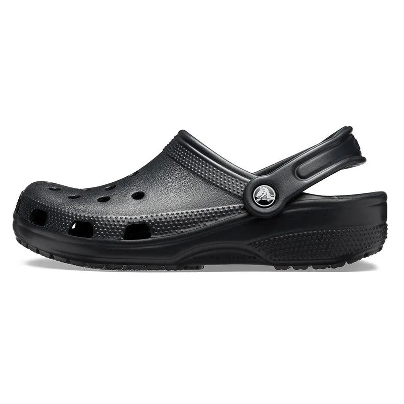 Crocs Classic Clog With Slingback - Black