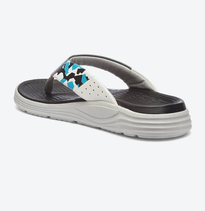 Esso Comfort Men Black/White Flip-Flops