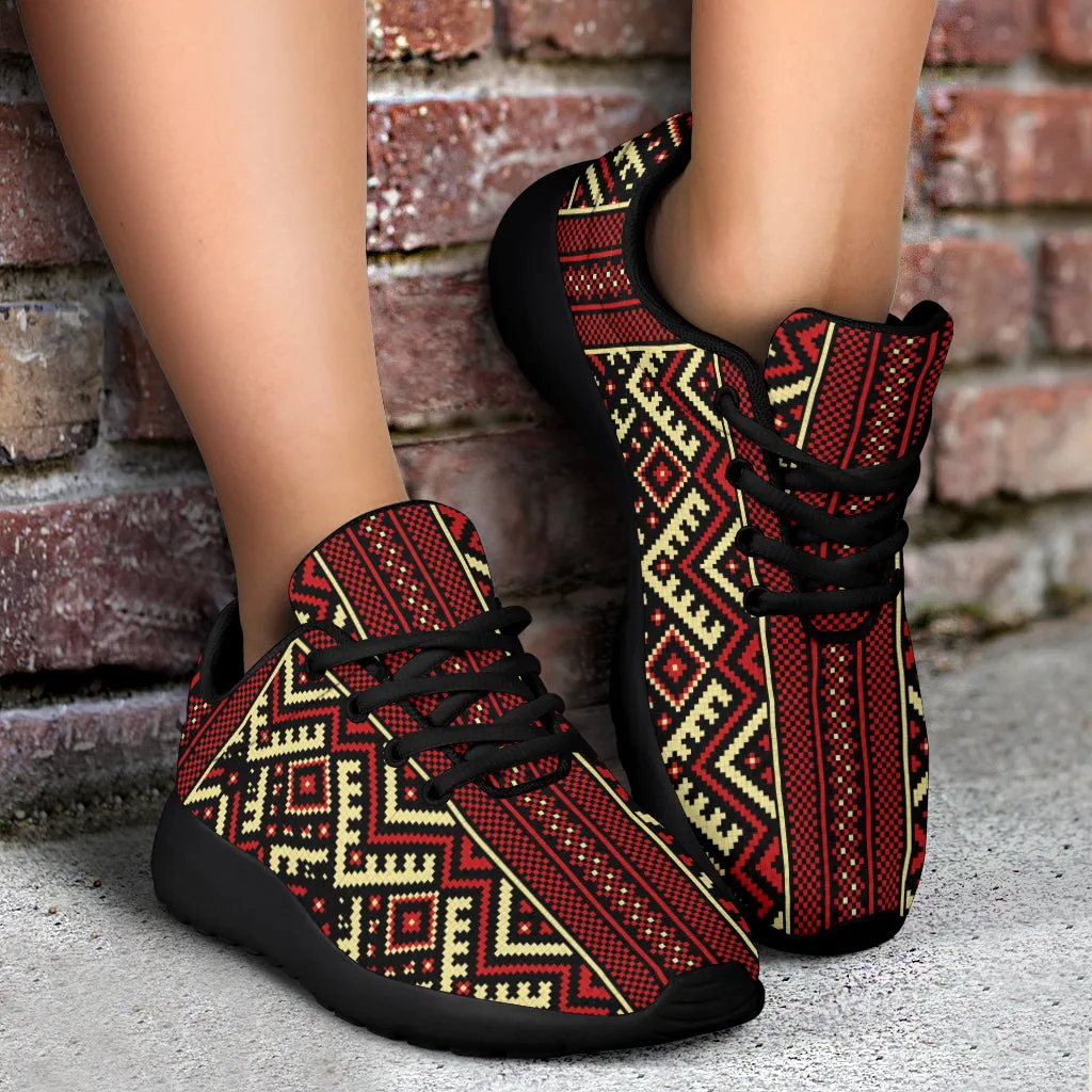 Ethnic Pattern Sport Sneakers