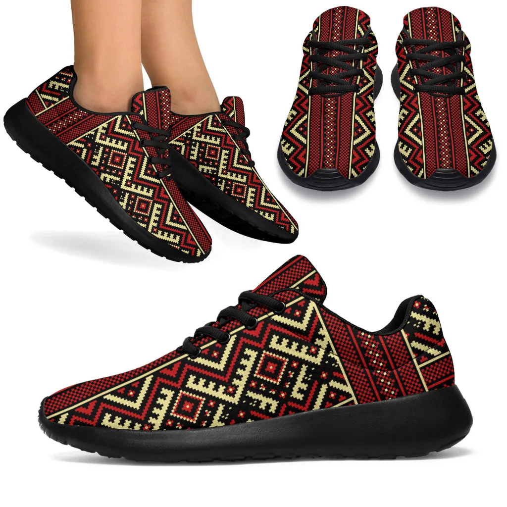 Ethnic Pattern Sport Sneakers