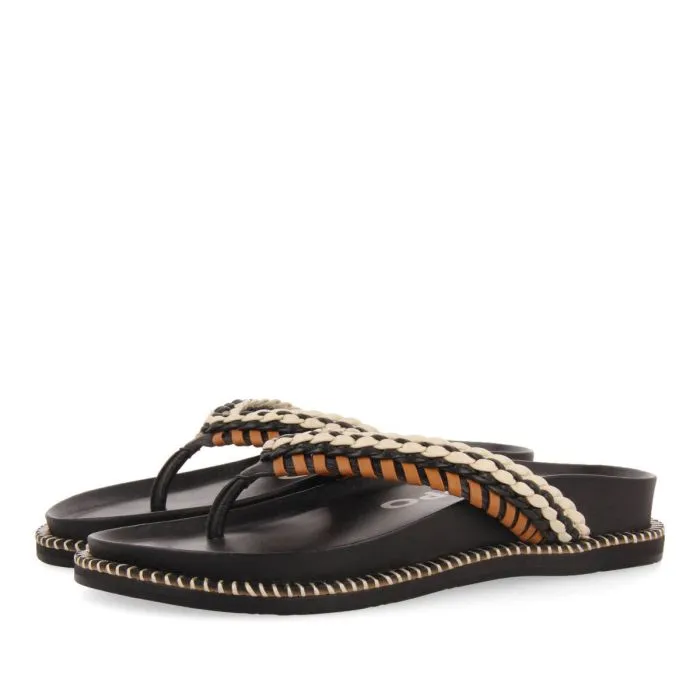 Gioseppo Itaja 68424 Black Jandal