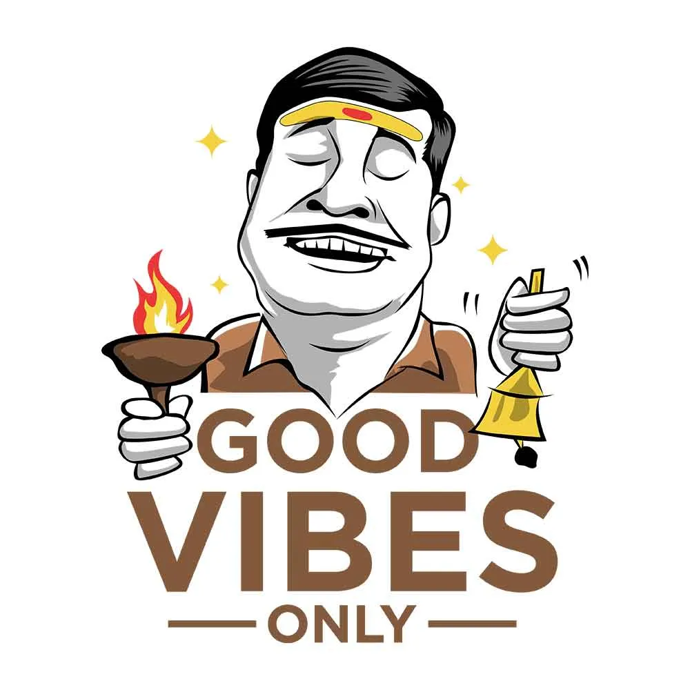 Good Vibes Only Vadivelu Hoodie