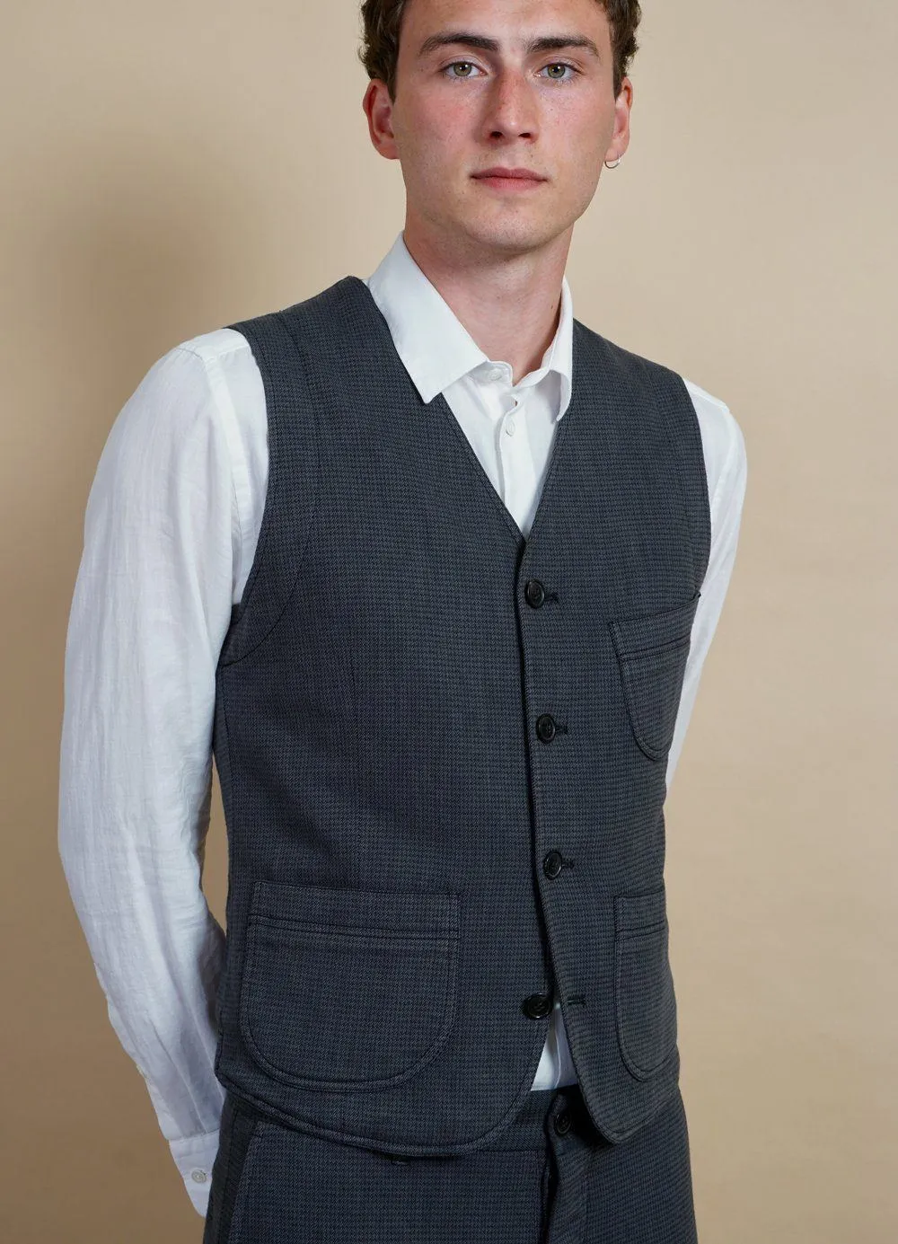 HARALD | Casual Waistcoat | Elephant