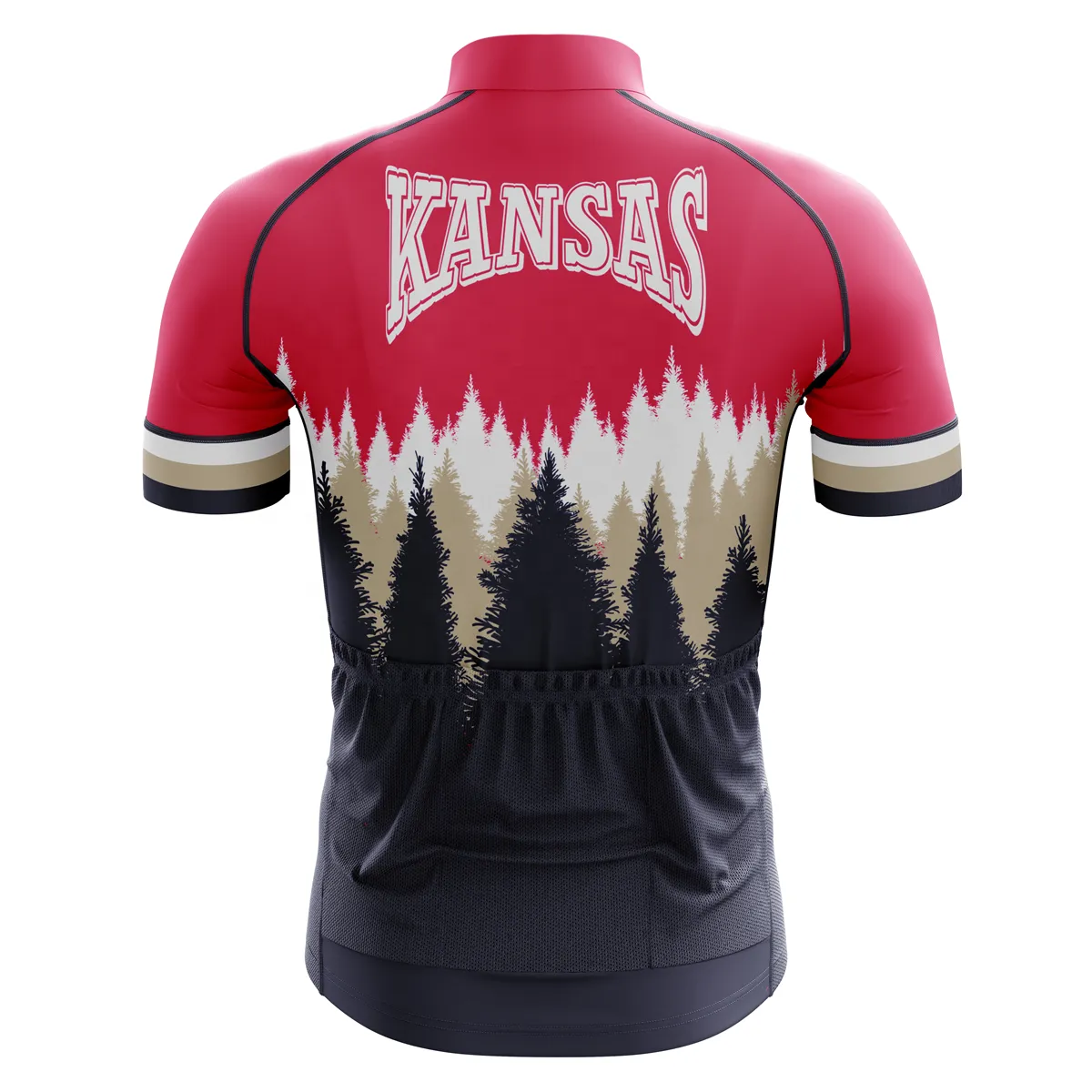 Kansas Short Sleeve Jersey Red