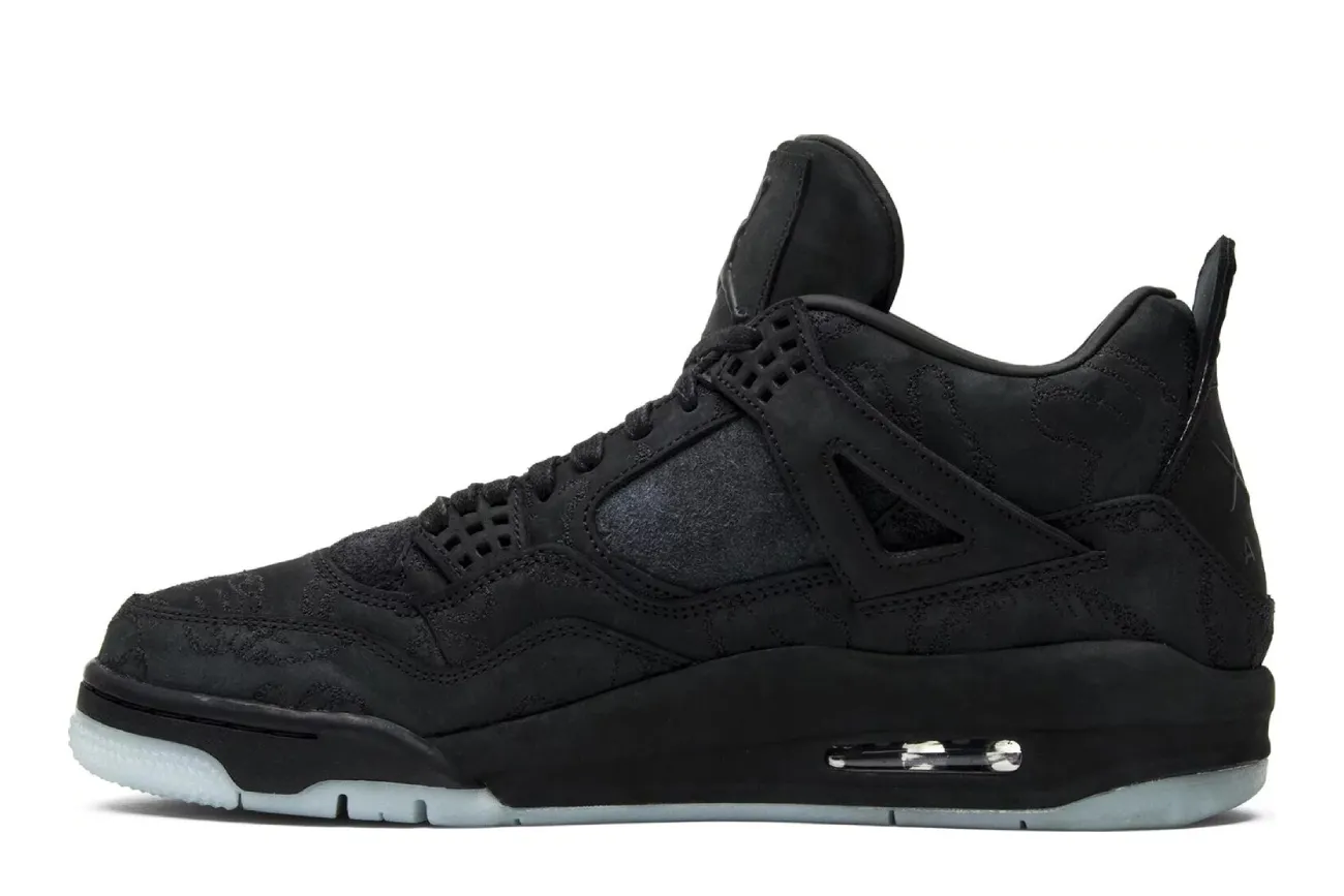 KAWS x Air Jordan 4 Retro 'Black'