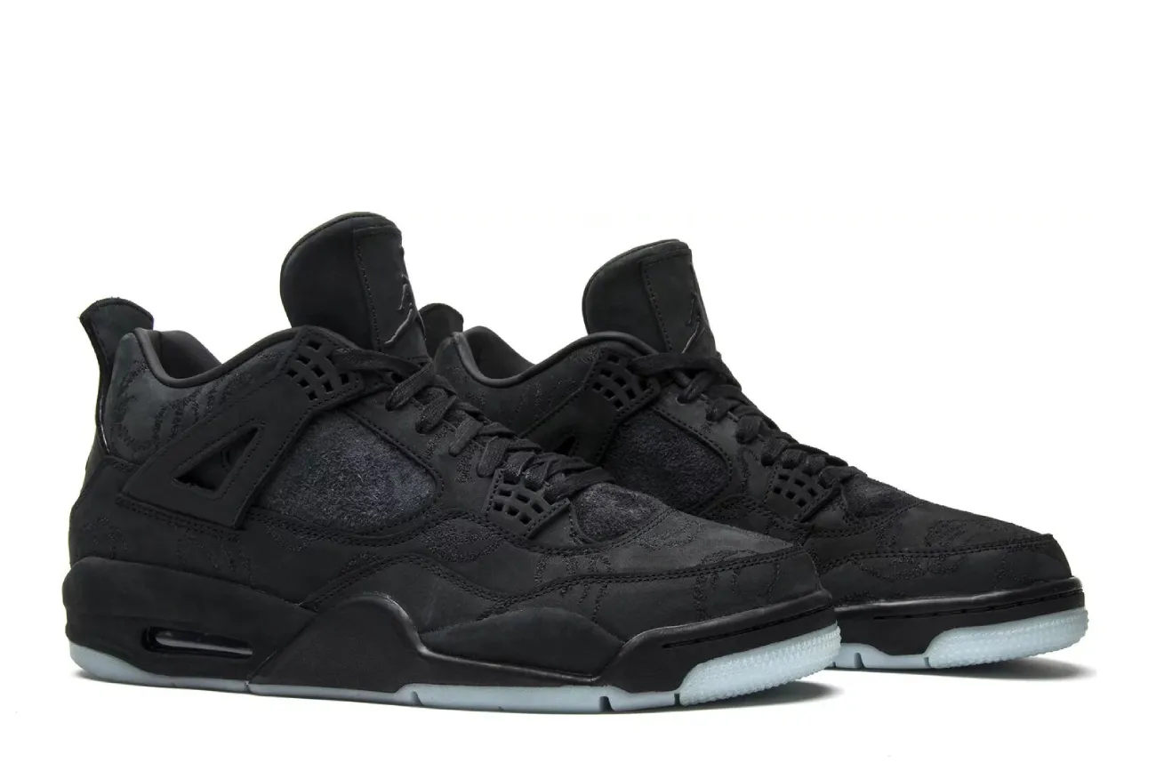 KAWS x Air Jordan 4 Retro 'Black'