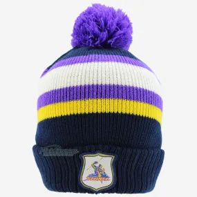 Melbourne Storm Adult NRL Heritage Retro Beanie Rugby League