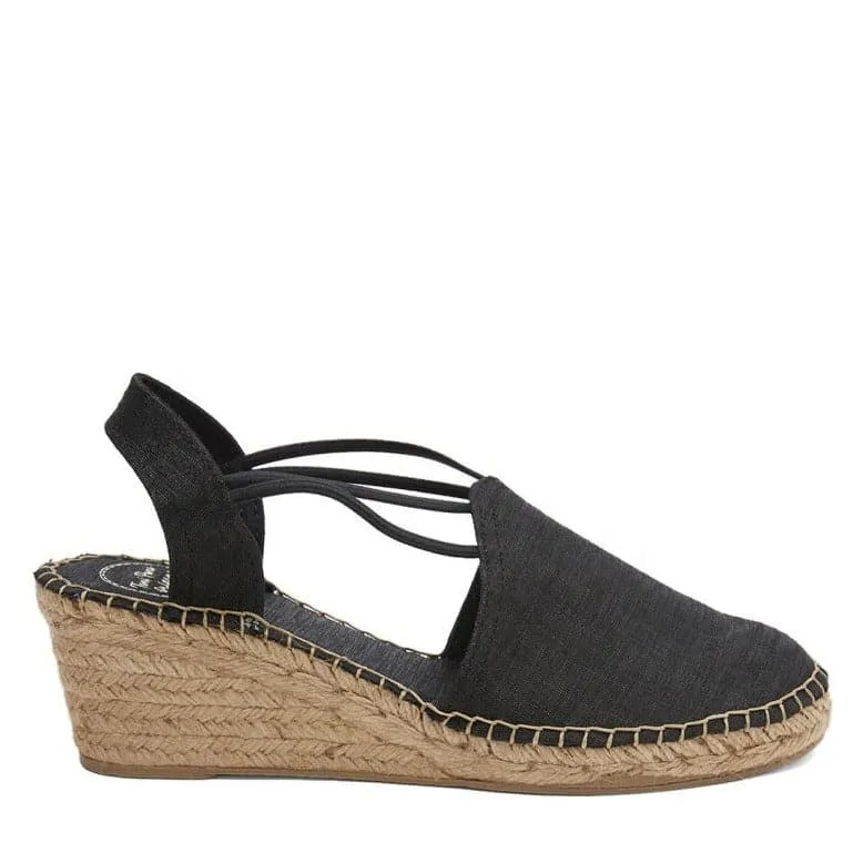 Metallic  Wedge Espadrille for Women - Turia