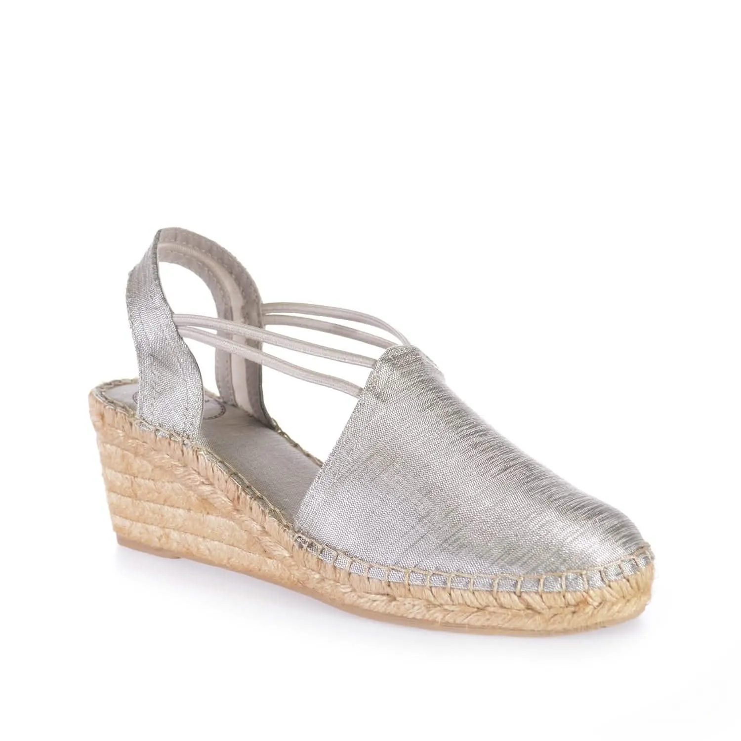 Metallic  Wedge Espadrille for Women - Turia