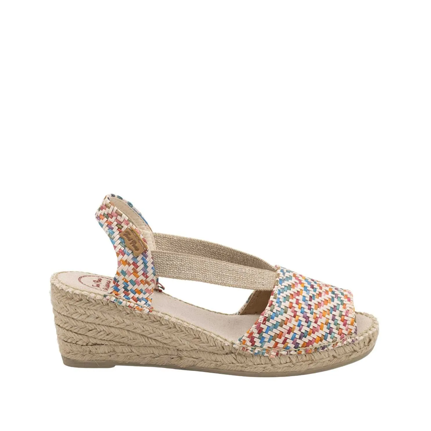 Multicoloured Wedge Espadrille For Women - Teide-MS