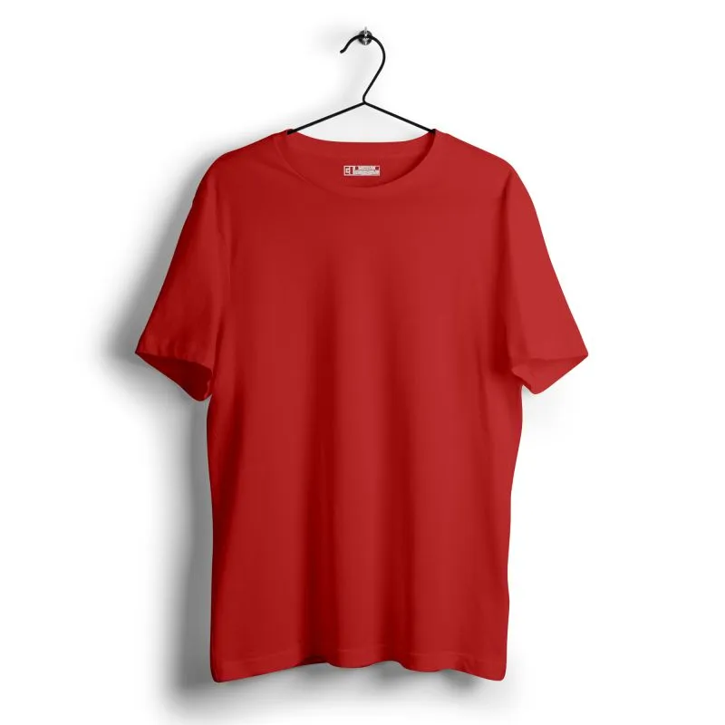 Red Plain T-shirt