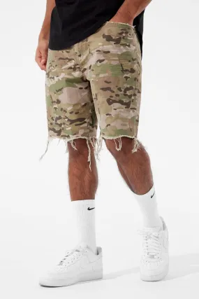 Retro - Infantry Twill Shorts (Camo 2.0)