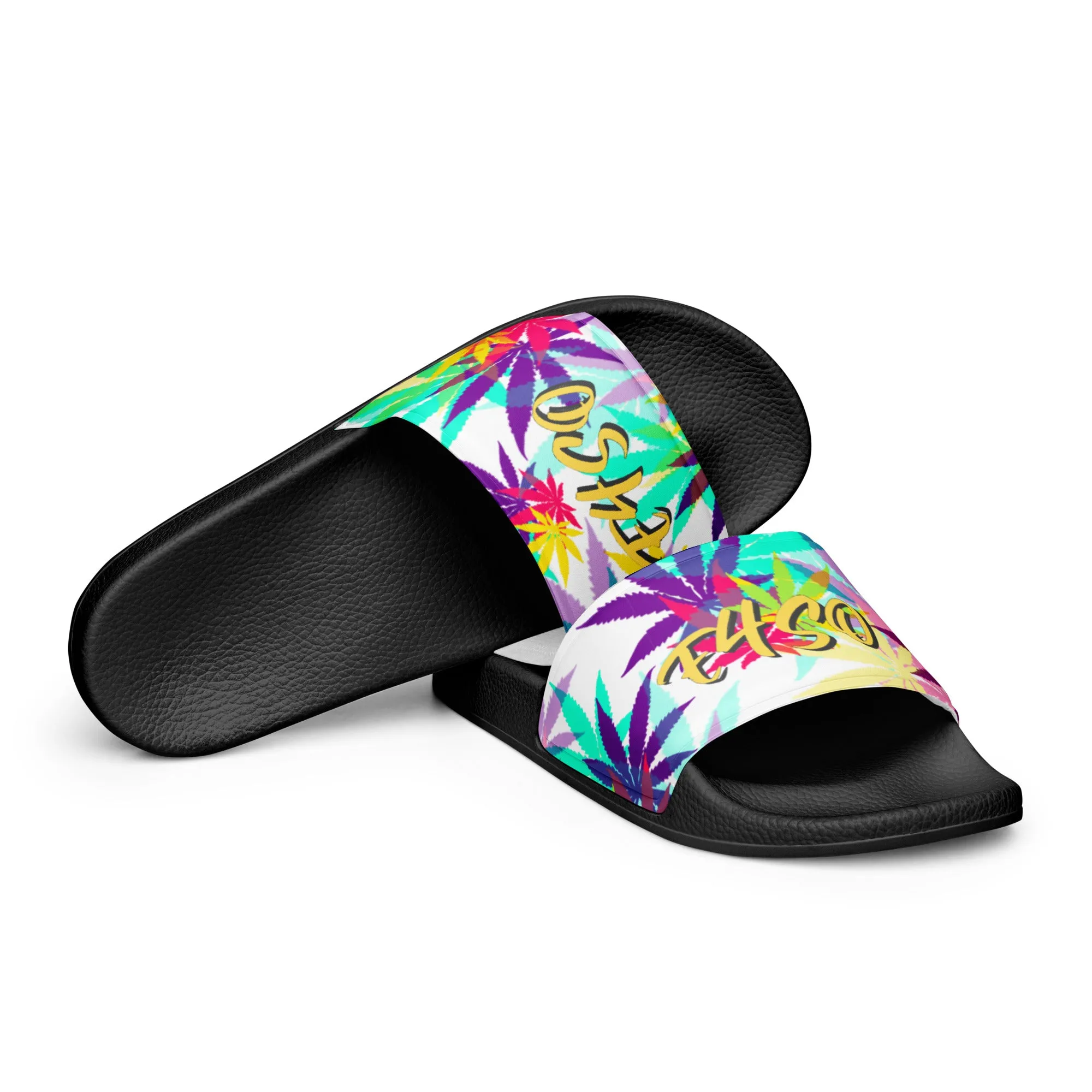 Women's Vibrate Leaf slides